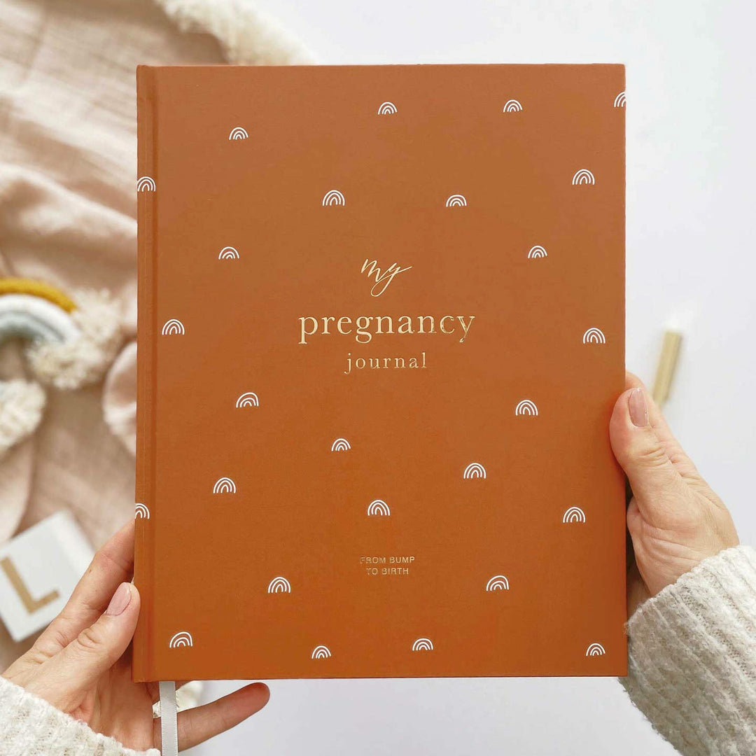 Gold Rainbow Pregnancy Journal (1306)