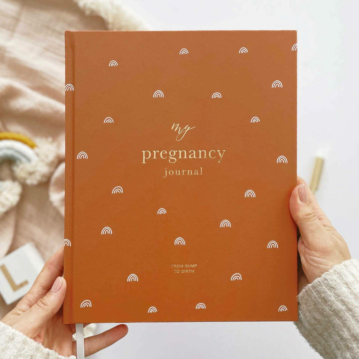 Gold Rainbow Pregnancy Journal (1306)