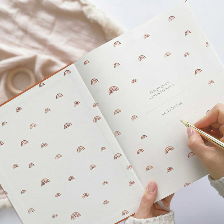 Gold Rainbow Pregnancy Journal (1306)