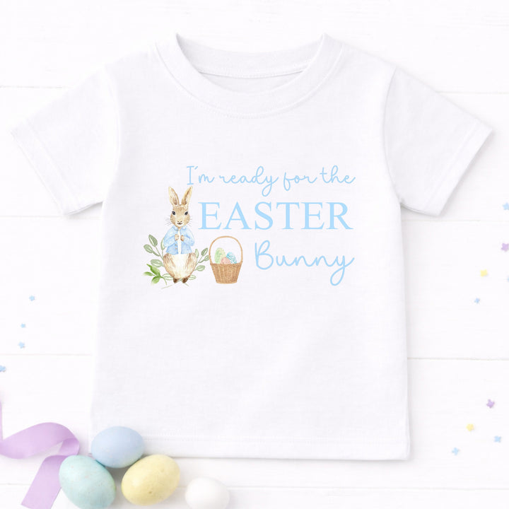 Blue Ready For The Easter Bunny T-shirt