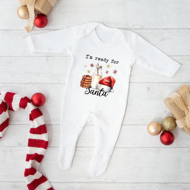 I'm Ready For Santa Christmas Sweatshirt/Babygrow