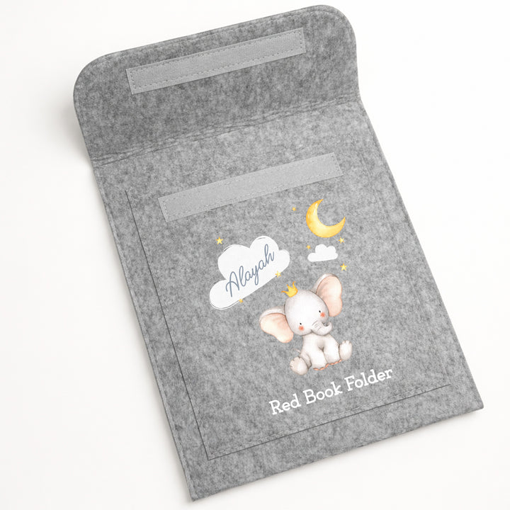 Personalised White Elephant Red Book Cover