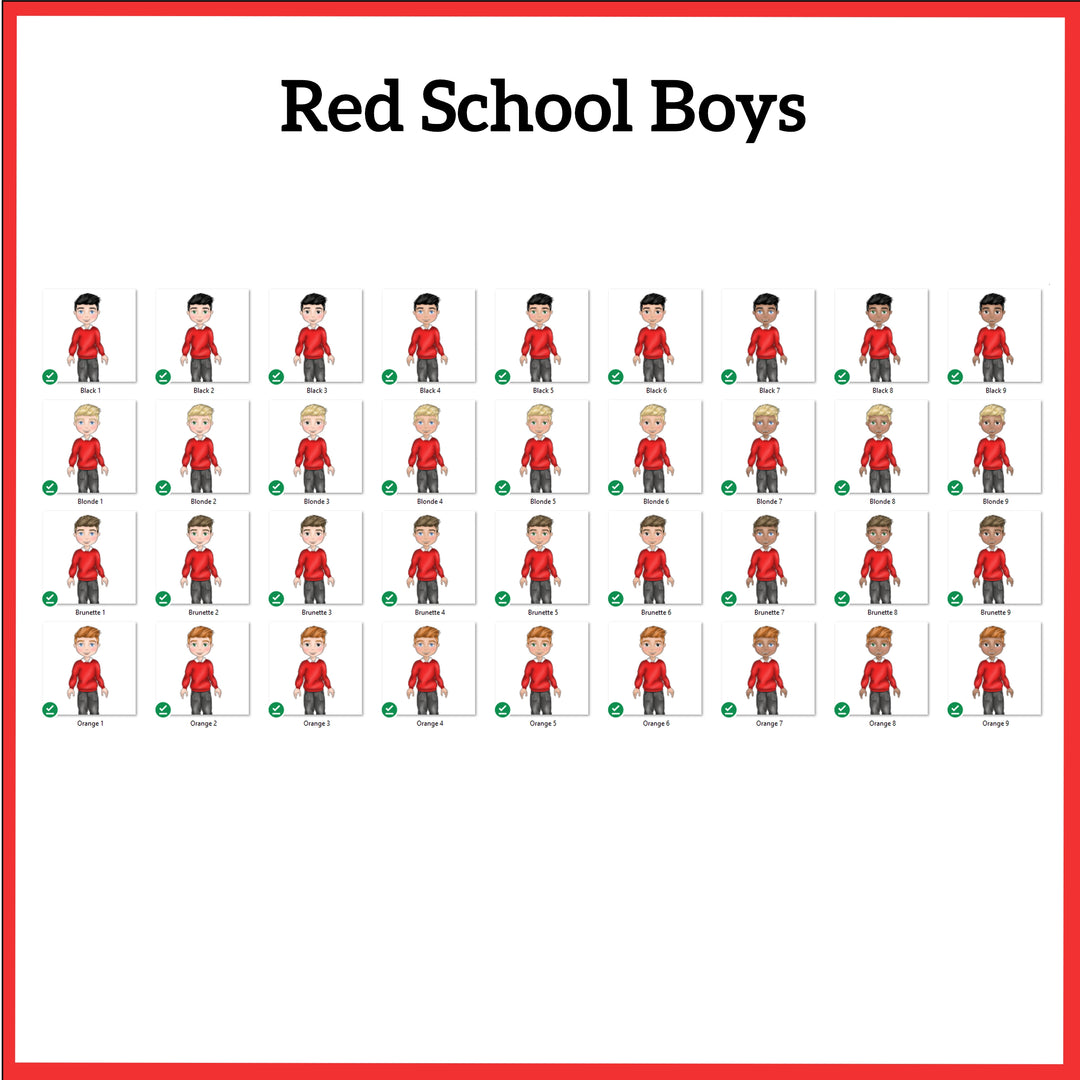 Personalised School Boy Bookbag