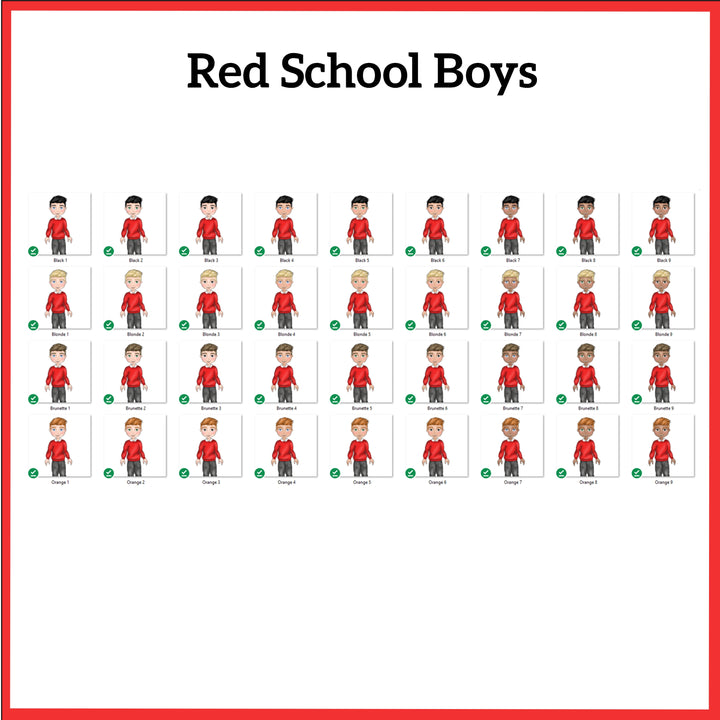 Personalised School Boy Bookbag