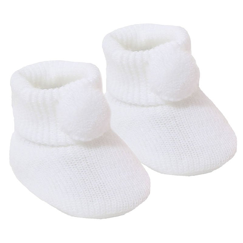 Unisex White Dressing Gown and Comforter Gift Hamper Set