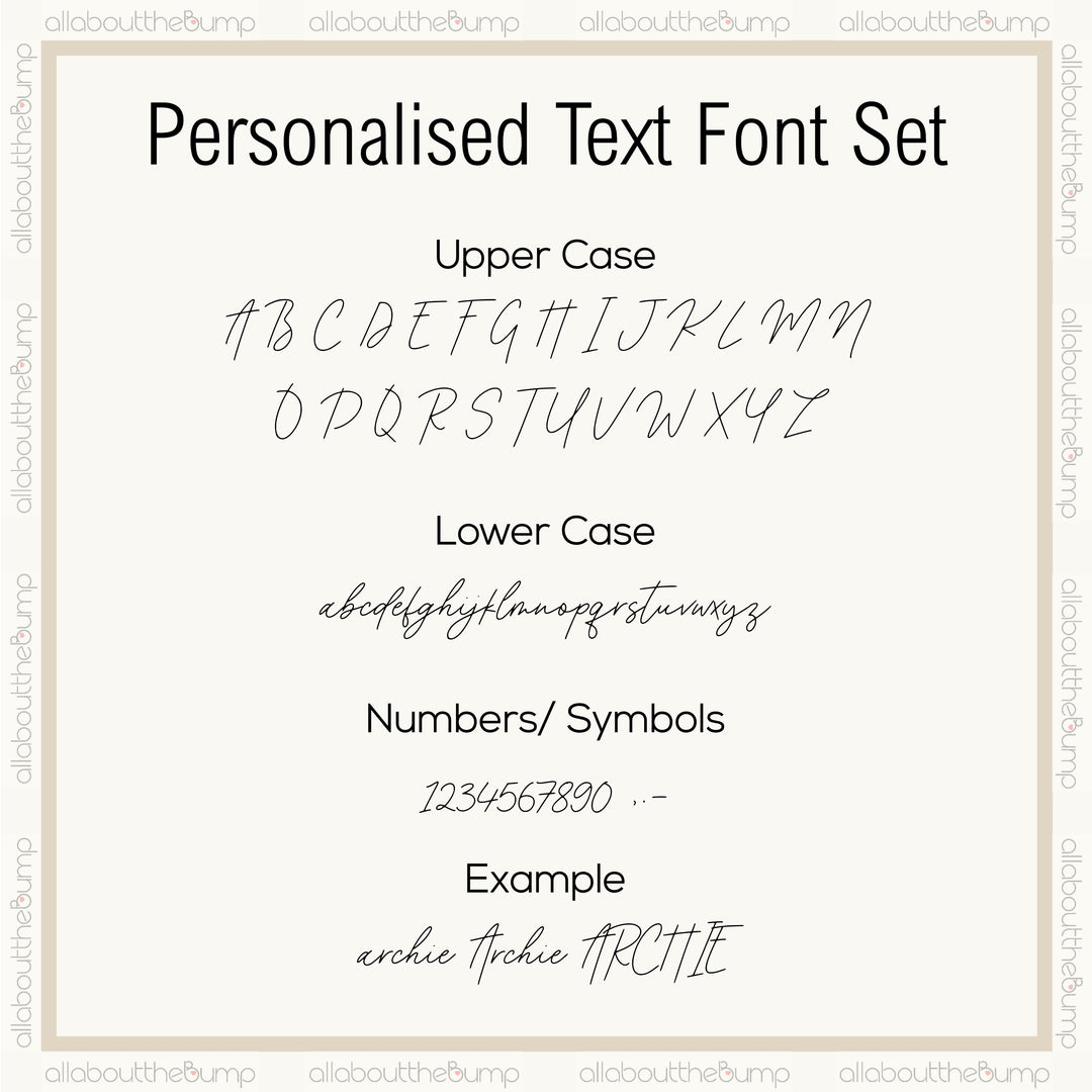 Personalised Watercolour Safari Pregnancy/Maternity Notes Baby Folder