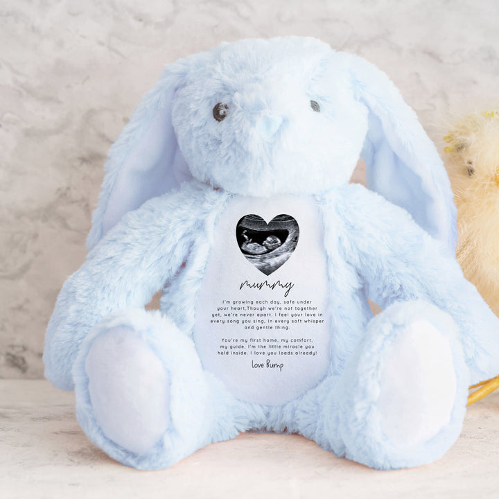Personalised Mummy Love Bump Baby Scan Teddy