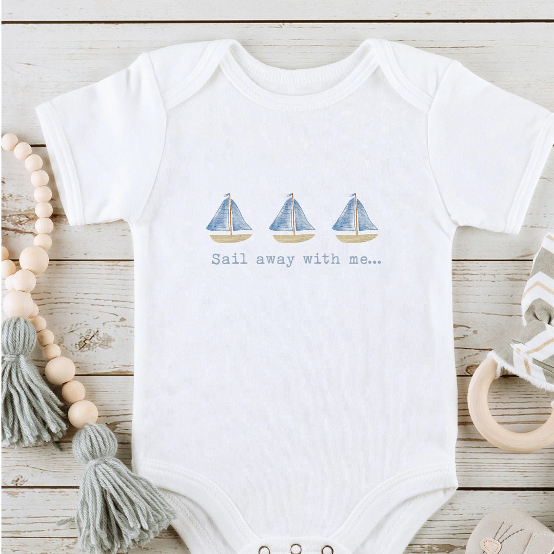 Sail Away With Me Baby Vest