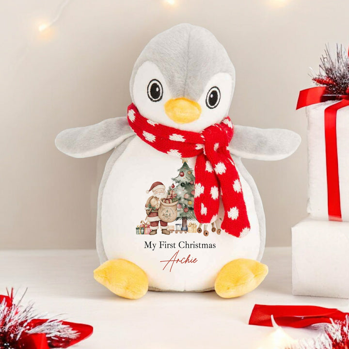 Personalised Santa & Co Christmas Reindeer/Penguin/Bunny