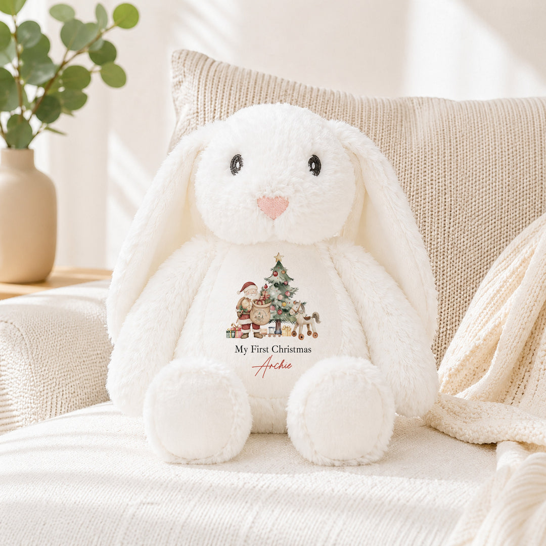 Personalised Santa &amp; Co My First Christmas Soft Toy