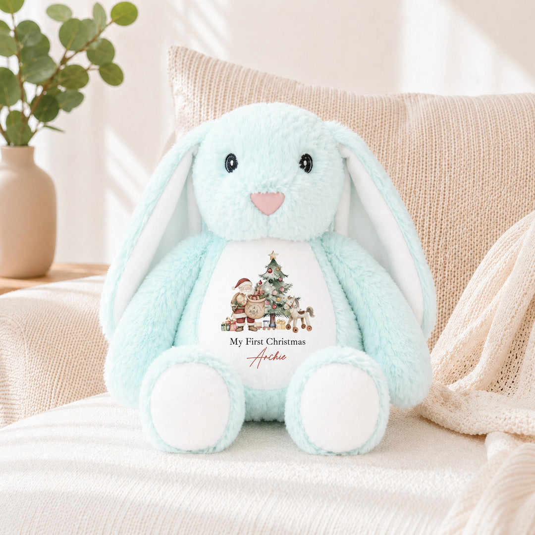 Personalised Santa &amp; Co My First Christmas Soft Toy