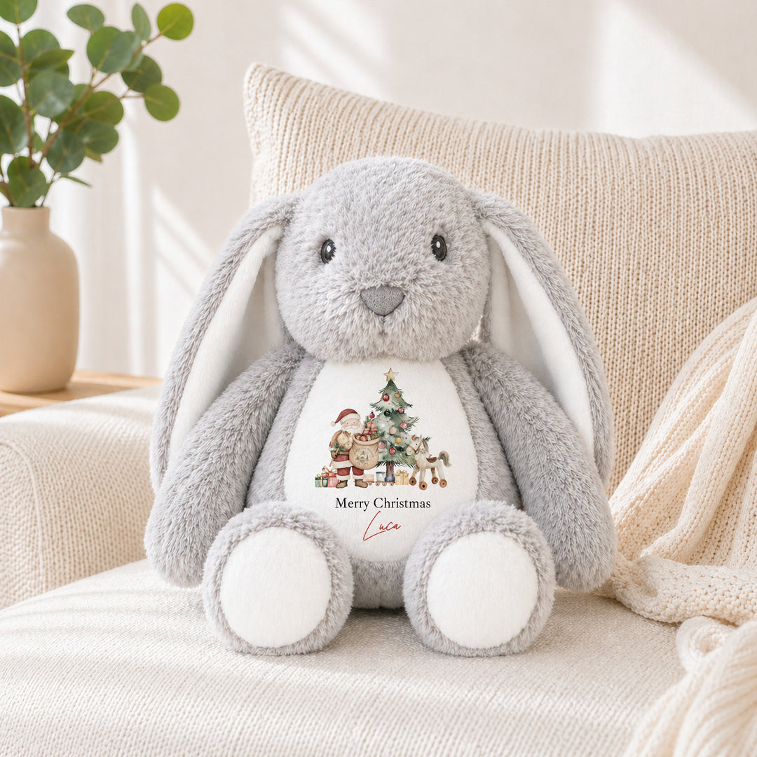 Personalised Santa &amp; Co My First Christmas Soft Toy