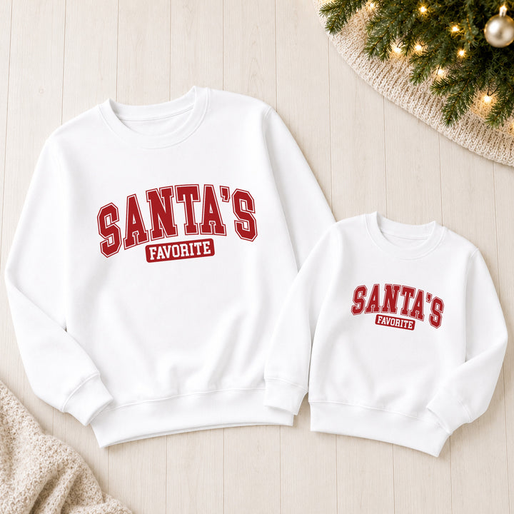 Family Matching Santa&