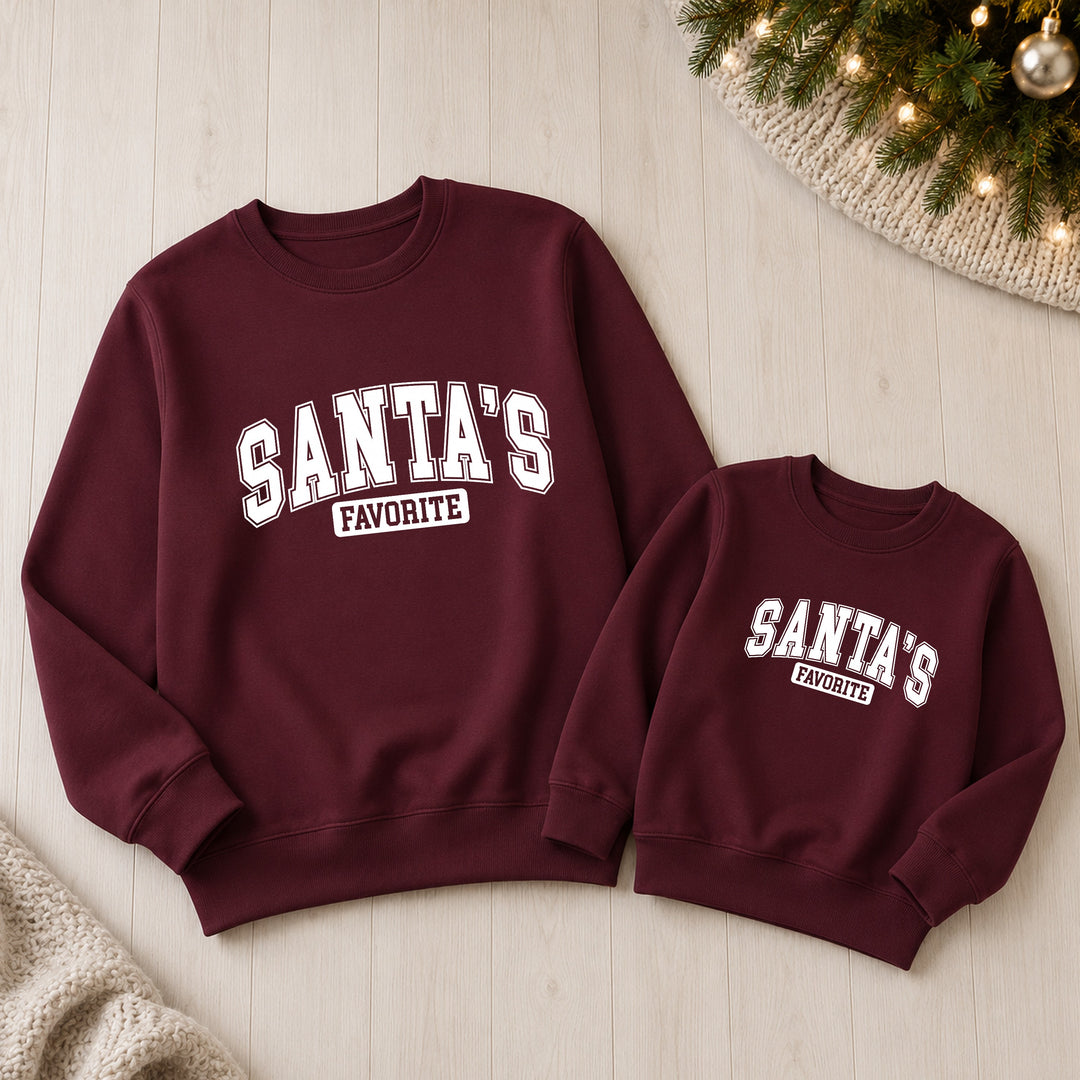 Family Matching Santa&