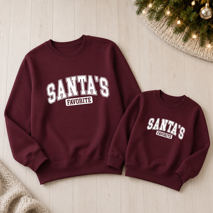 Family Matching Santa&