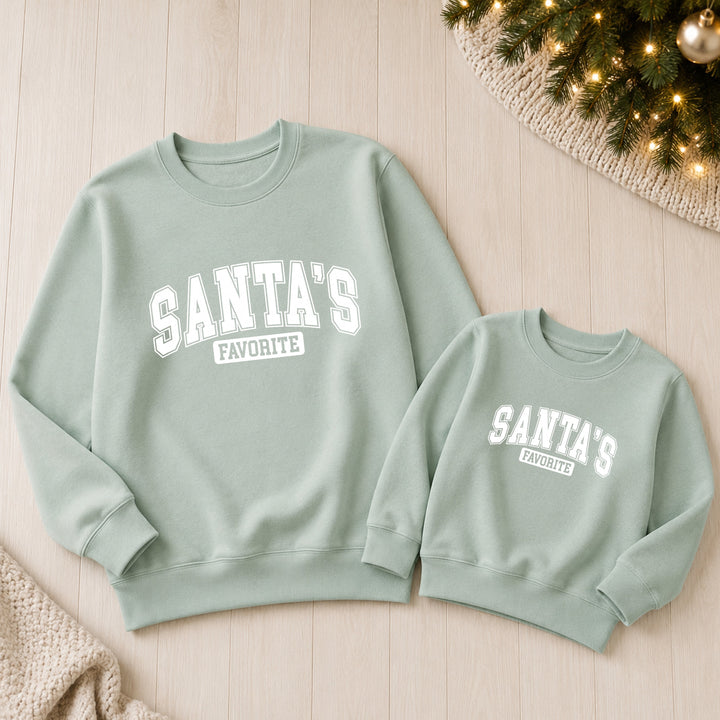 Family Matching Santa&