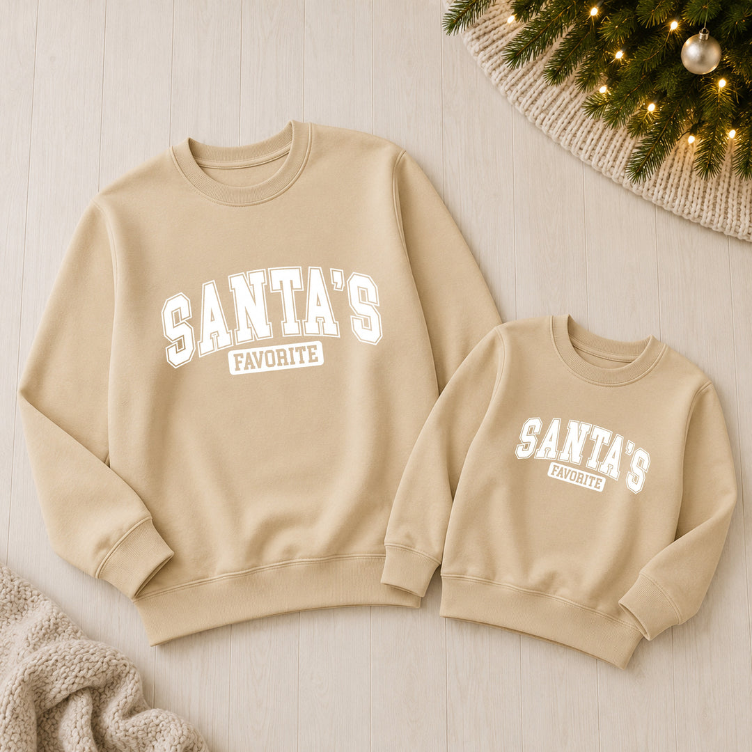 Family Matching Santa&