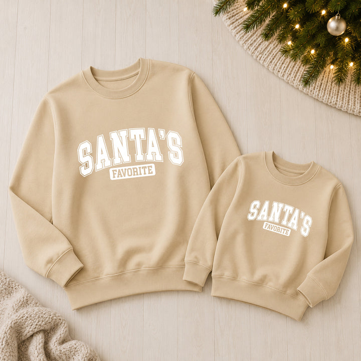 Family Matching Santa&