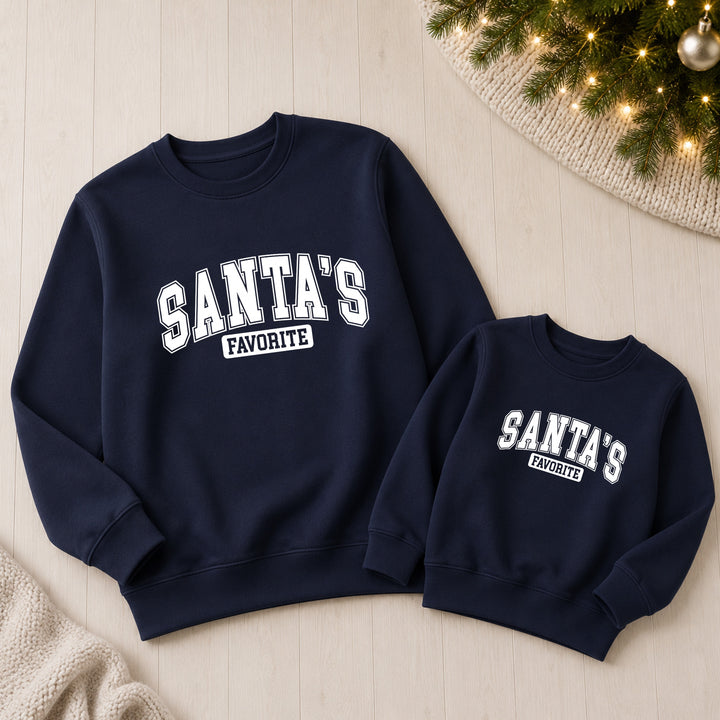 Family Matching Santa&