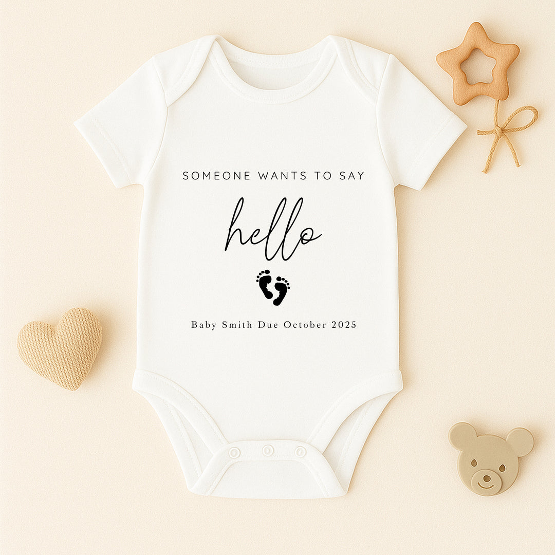 Personalised Promoted To Nanny Grey Suitcase Hamper Set