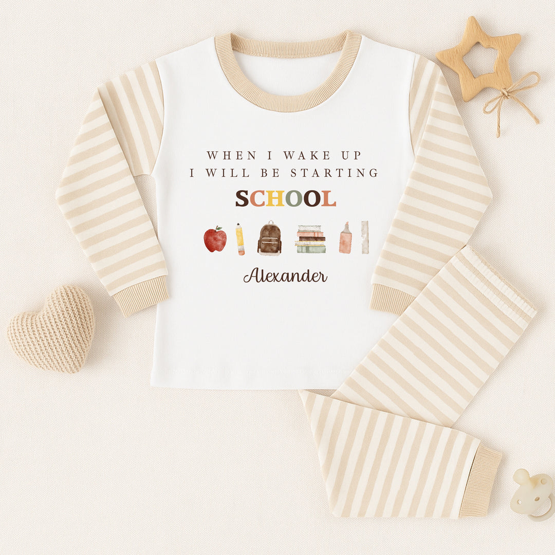 Personalised Back To School Pyjamas