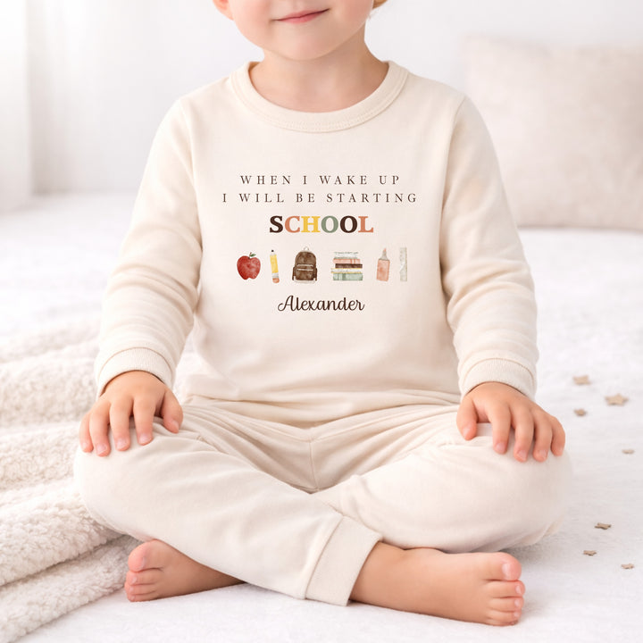 Personalised Back To School Pyjamas