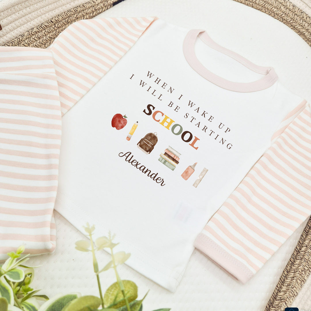 Personalised Back To School Pyjamas