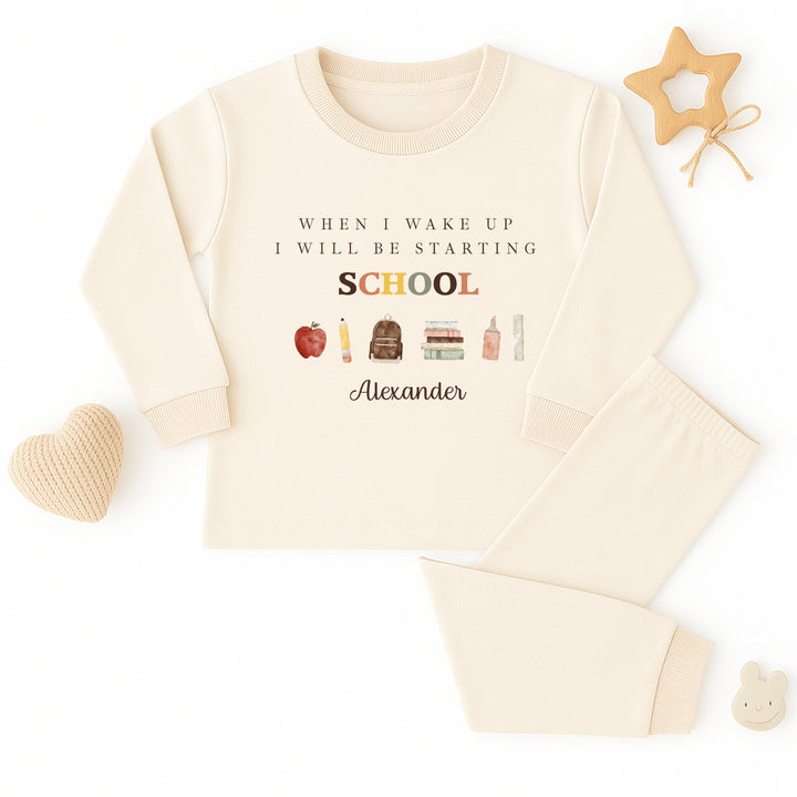 Personalised Back To School Pyjamas