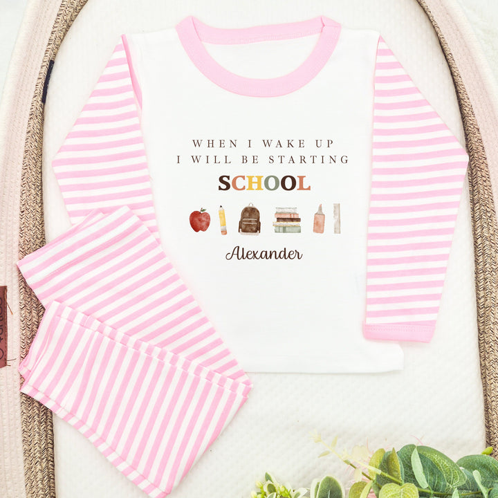 Personalised Back To School Pyjamas