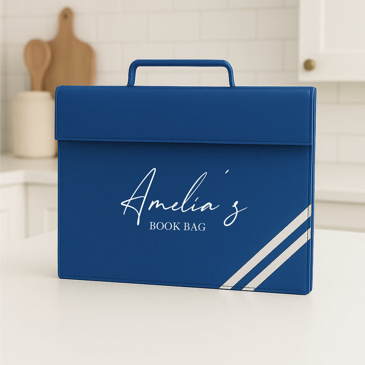 Personalised Script Name Bookbag