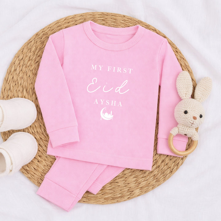 Personalised My First Eid Ribbed Loungwear