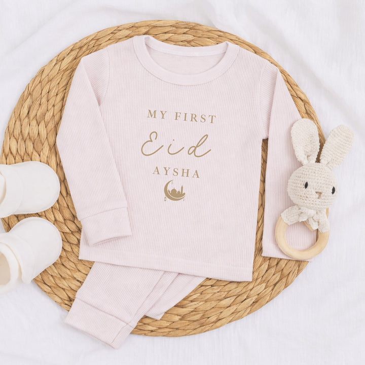 Personalised My First Eid Ribbed Loungwear