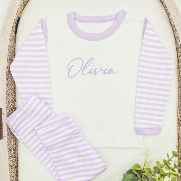 Personalised Script Name Pyjamas