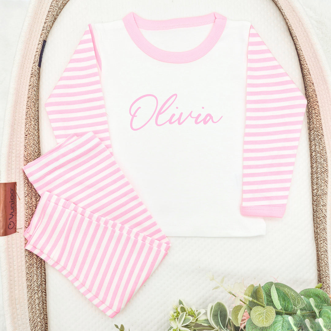 Personalised Script Name Pyjamas