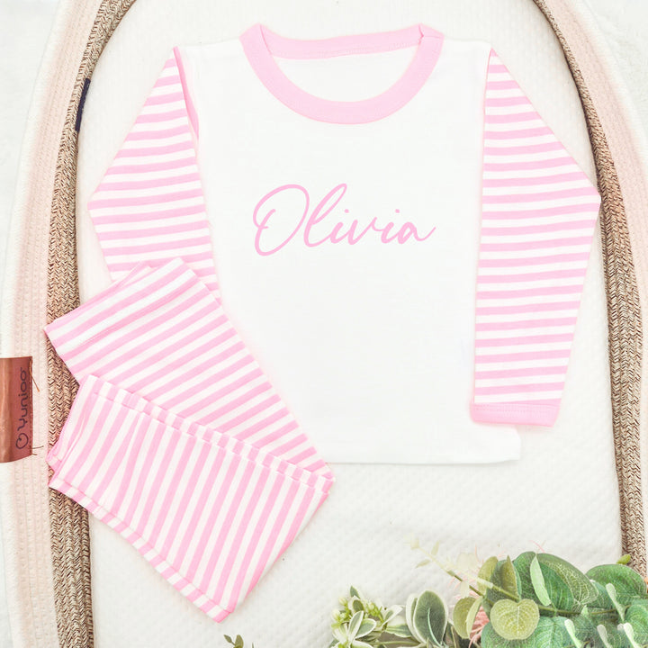 Personalised Script Name Pyjamas