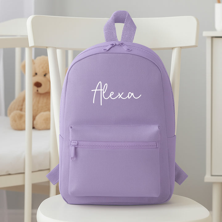 Personalised Simple Name Backpack