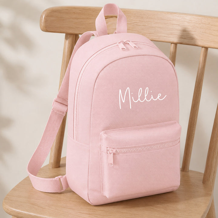 Personalised Simple Name Backpack