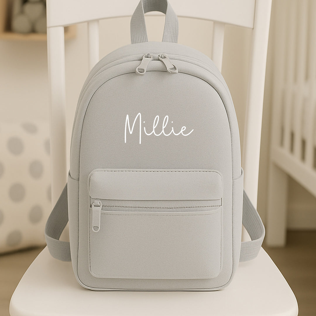 Personalised Simple Name Backpack