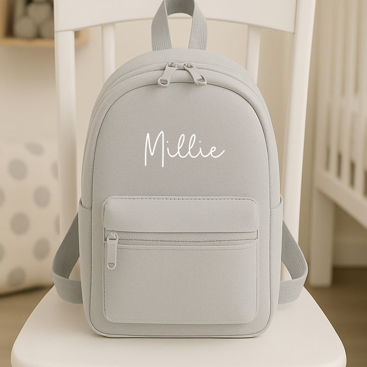 Personalised Simple Name Backpack