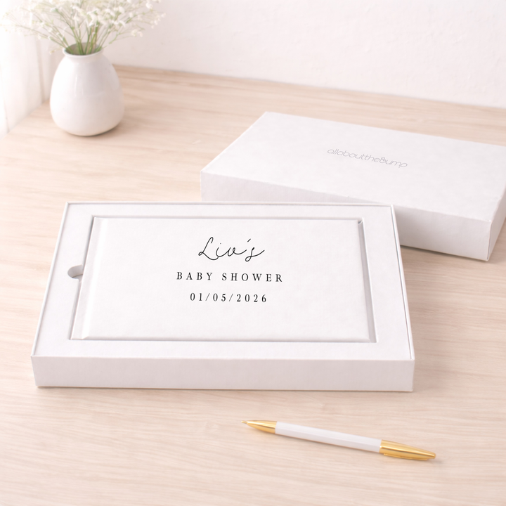 Personalised Baby Shower Guest Book