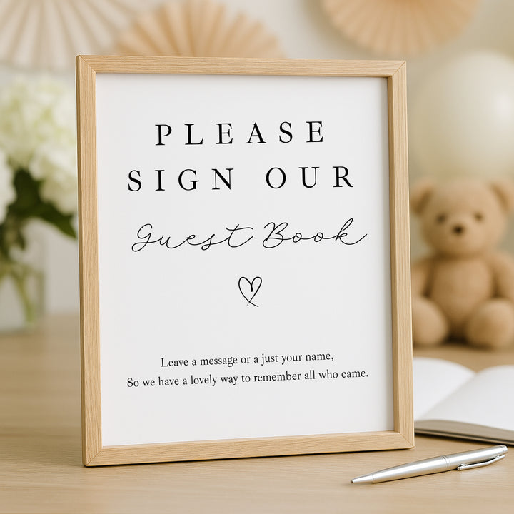 Personalised Birthday Party Guest Book