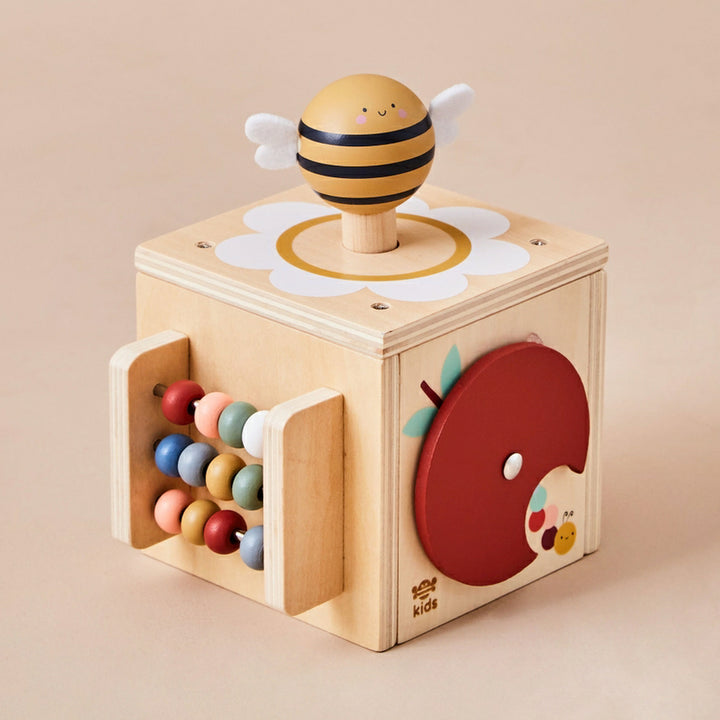 Baby Woodeen Bee Activity Cube