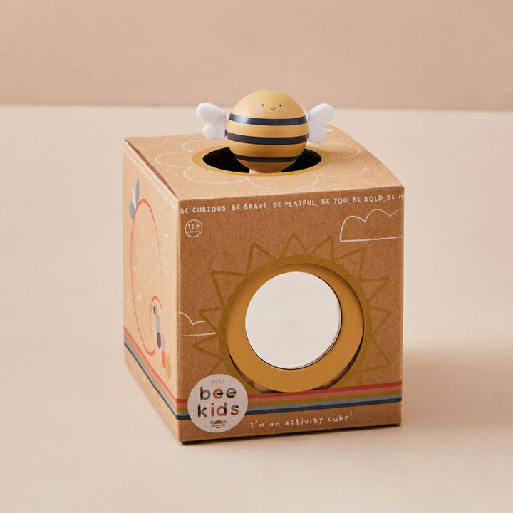 Baby Woodeen Bee Activity Cube