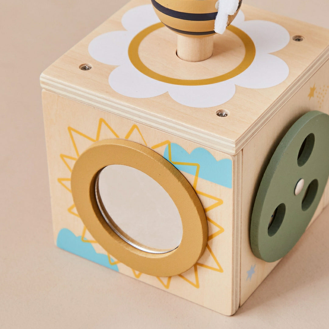 Baby Woodeen Bee Activity Cube