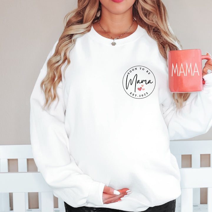 Personalised Soon To Be Mama Sweatshirt