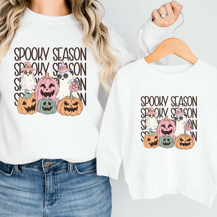 Spooky Season Matching Sweatshirt/Vest/T-shirt