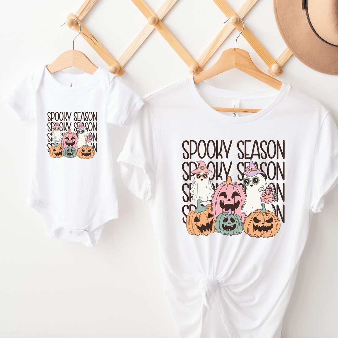 Spooky Season Matching Sweatshirt/Vest/T-shirt