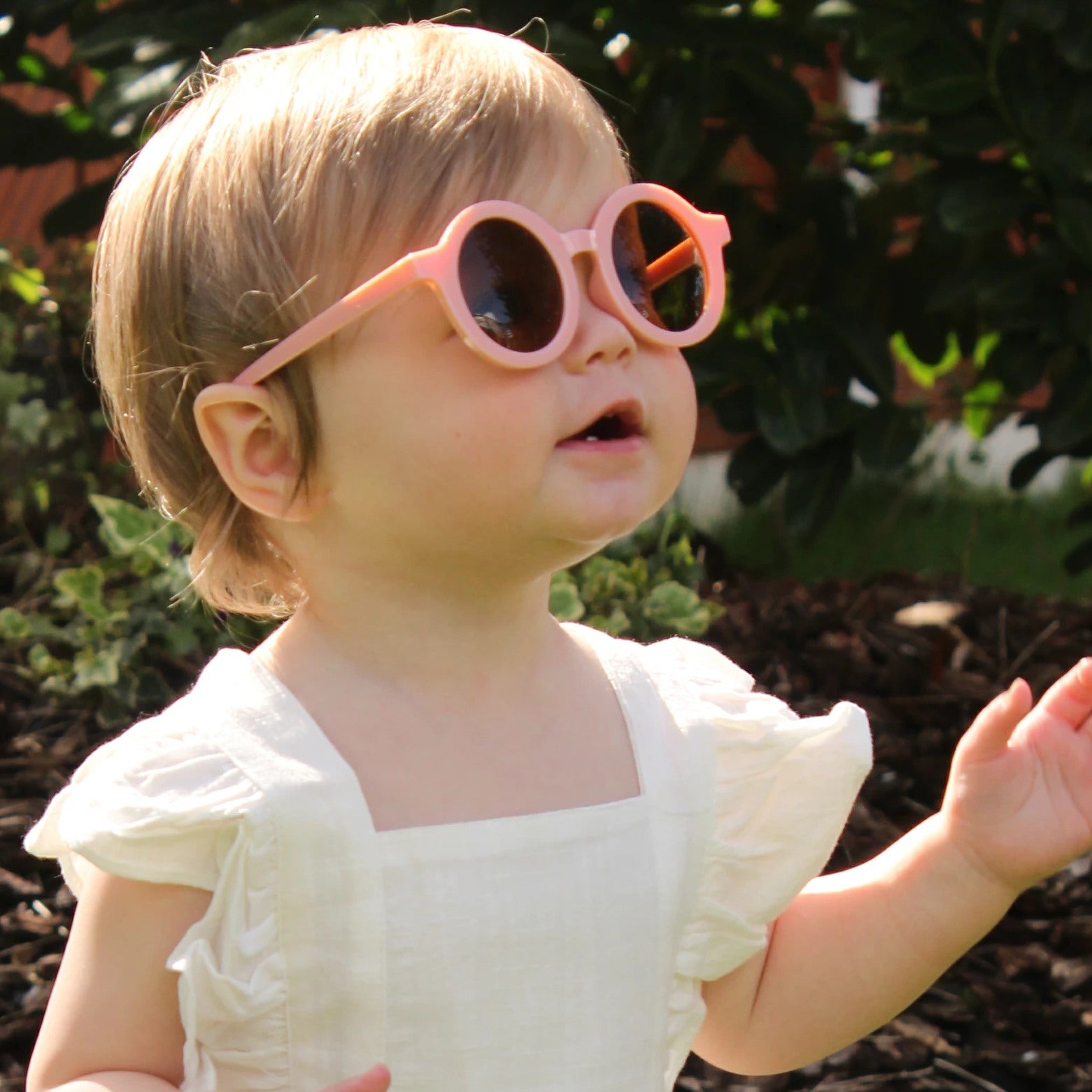 Baby Toddler Sunglasses Pink Green Beige