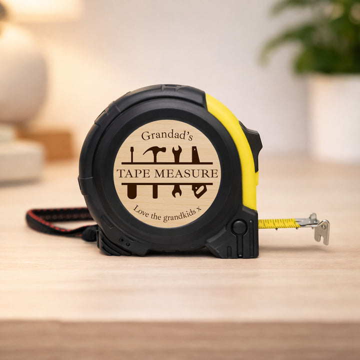 Personalised Daddy's Tape Measure