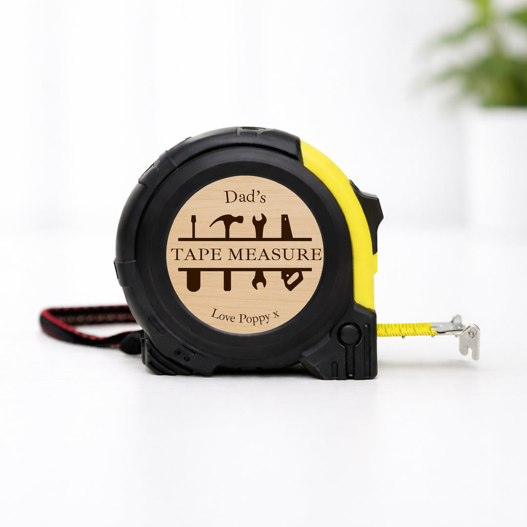 Personalised Daddy's Tape Measure